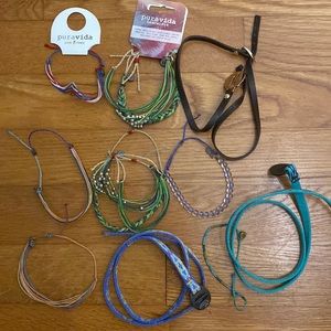 brand new bracelet lot! chaco, puts vida, vineyard vines!